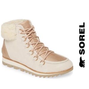 sorel rose gold boots